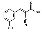 Alpha-cyano-4-hydroxy cinnamic acid