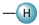 Hydrogen (-H)