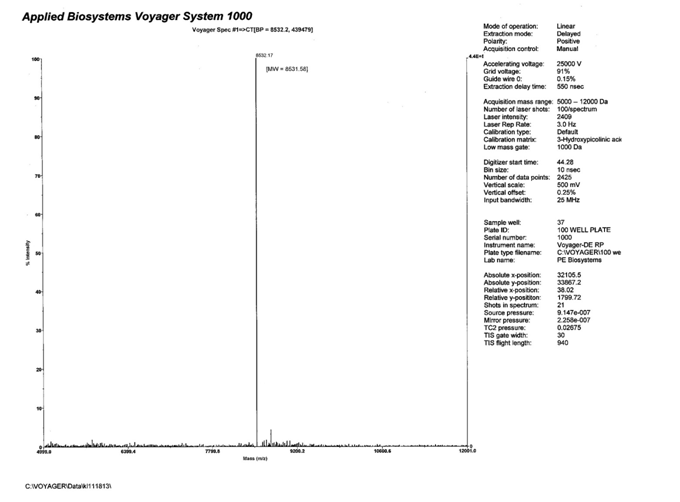 applied biosystems voyager system